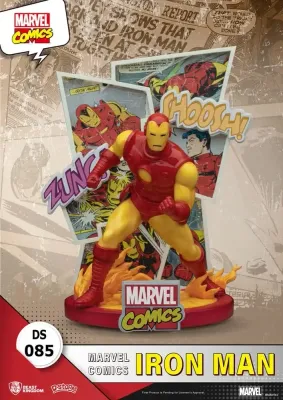Marvel Comics diorama PVC D-Stage Iron Man 16 cm - Beast Kingdom Toys