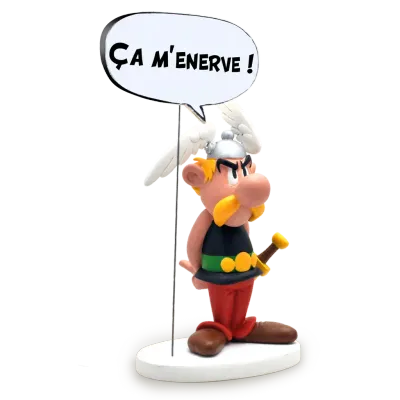 Astérix - Figurine Résine Astérix Collection Bulles 15,5 cm - Plastoy
