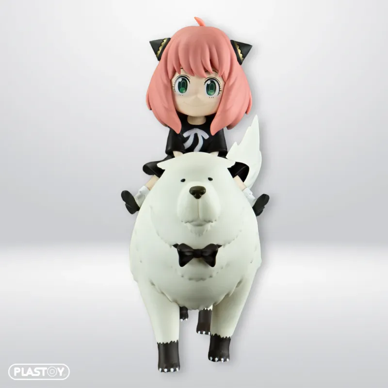 Spy x Family - Tirelire PVC Anya &amp; Bond Forger 30 cm - Plastoy