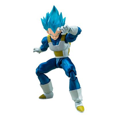 Figurine Dragon Ball Super SH Figuarts Super Saiyan God Super Saiyan Vegeta -Unwavering Saiyan Pride - 14 cm