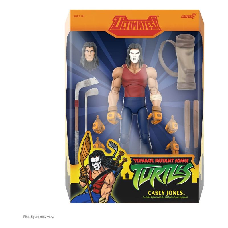 Tortues Ninja Figurine Casey Jones Ultimates Wave 13 Super7