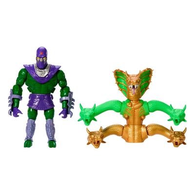 MOTU x TMNT: Turtles of Grayskull Figurine Deluxe King Hiss 14 cm - Mattel