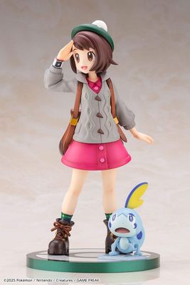 Pokémon - Statuette ARTFXJ 1/8 Gloria &amp; Larméléon 21 cm - Kotobukiya