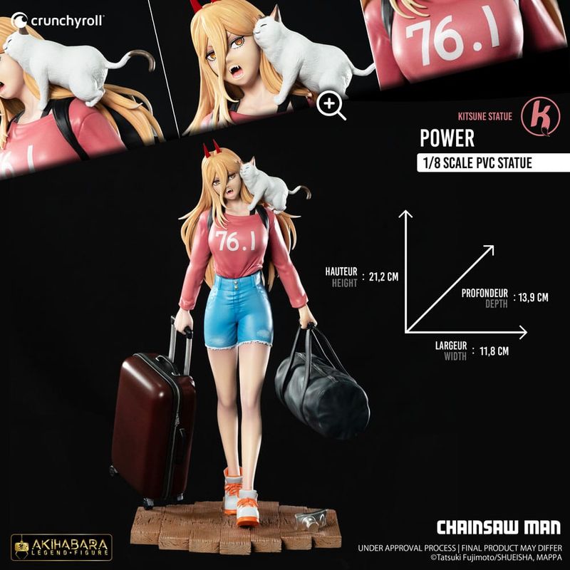 Chainsaw Man - Statuette PVC 1/8 Power 21 cm - Kitsune Statue