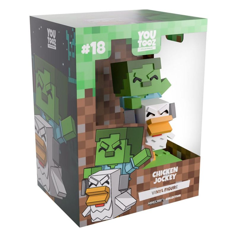 Minecraft - Vinyl figurine Chicken Jockey 12 cm - Youtooz