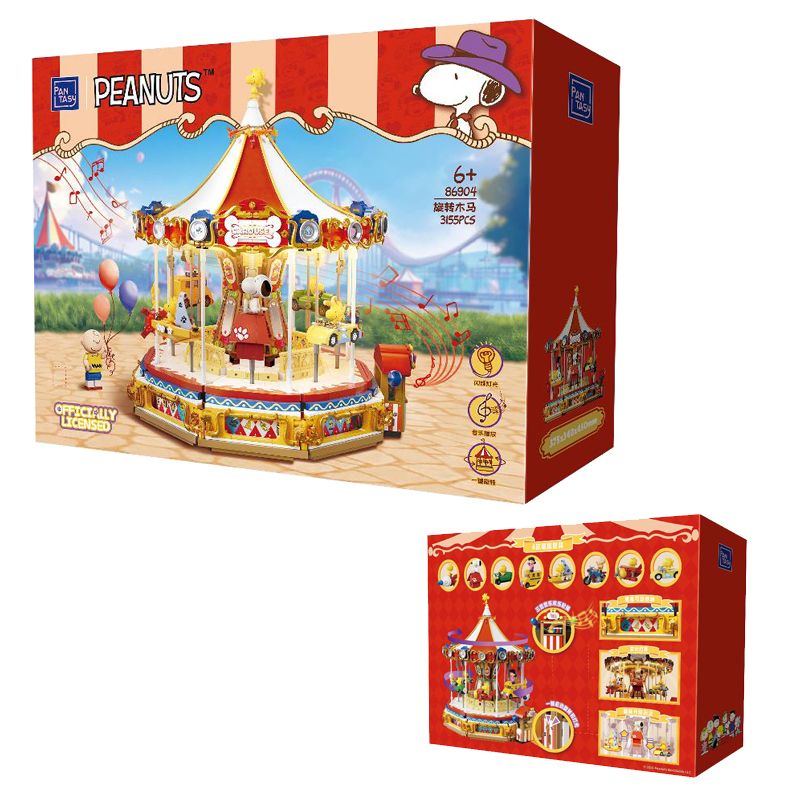 Snoopy - Set à construire Carousel - Pantasy