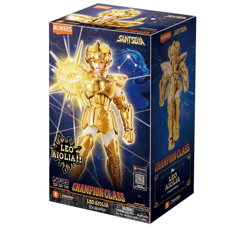Saint Seiya - Model Kit Champion Class Leo Aiolia - Blokees