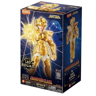 Saint Seiya - Model Kit Champion Class Leo Aiolia - Blokees Saint Seiya - Model Kit Champion Class Leo Aiolia - Blokees