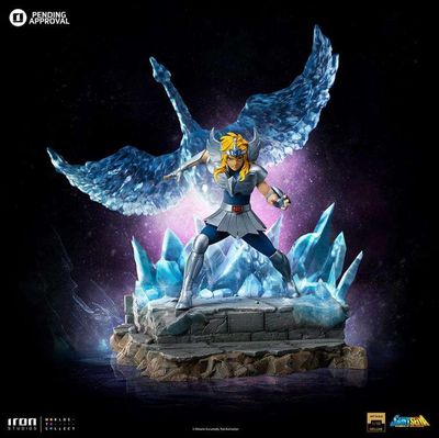 Saint Seiya - Statuette Art Scale 1/10 Deluxe Cygnus Hyoga - Iron Studios