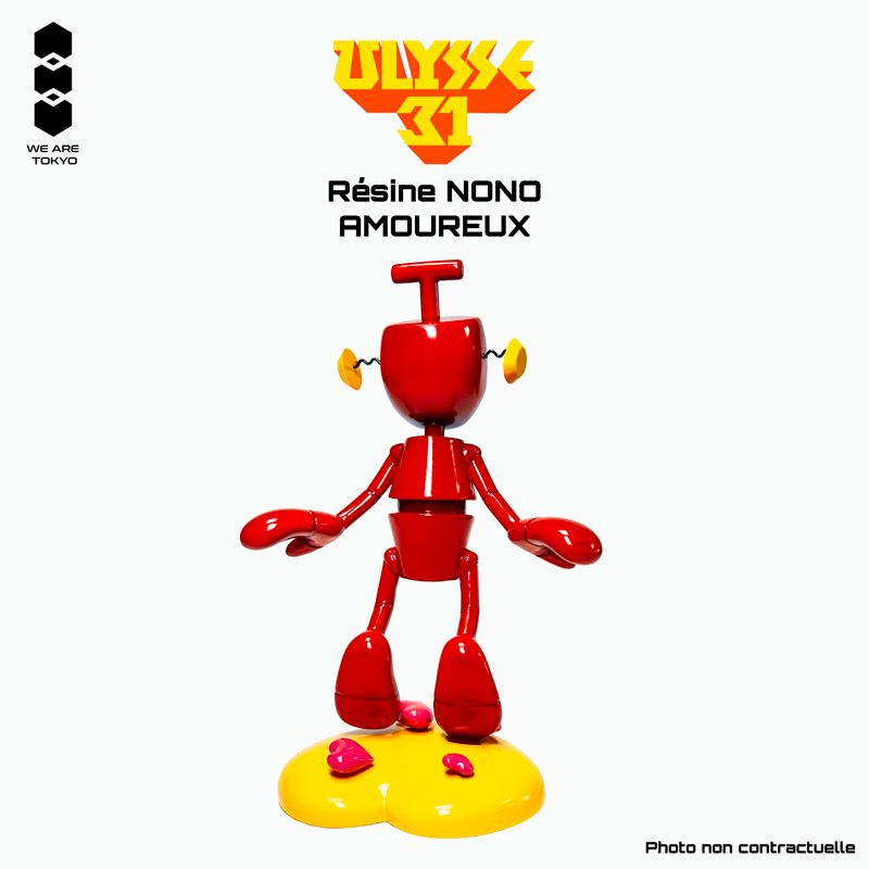 Ulysse 31- Statuette Resine Nono Amoureux Resine 15cm - We Are Tokyo