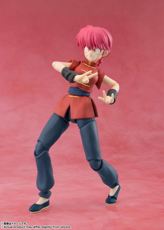 Ranma 1/2 - Figurine S.H.Figuarts Ranma Fille 12 cm - Tamashii Nations