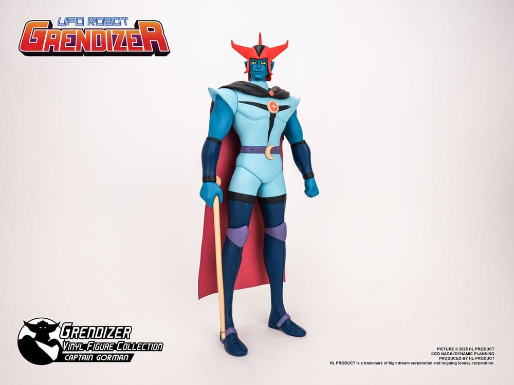 Goldorak - Figurine vinyle Captain Gorman / Janus 25 cm - HL Pro