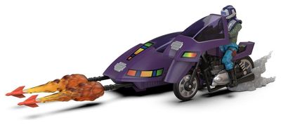 M.A.S.K. - Véhicule Piranha (SSC) & Figurine Sly Rax - The Loyal Subjects