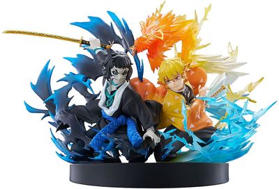 Demon Slayer - Statuette PVC Zenitsu Agatsuma & Kaigaku 15 cm - Aniplex Demon Slayer - Statuette PVC Zenitsu Agatsuma & Kaigaku 15 cm - Aniplex