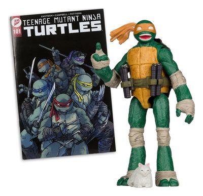 Tortues Ninja Page Punchers - Figurine Michelangelo 13 cm - McFarlane Toys