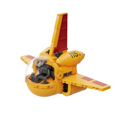 Dragon Ball - Set à Construire 87004 Classic Ride Yamcha Airplane 27cm - Pantasy 