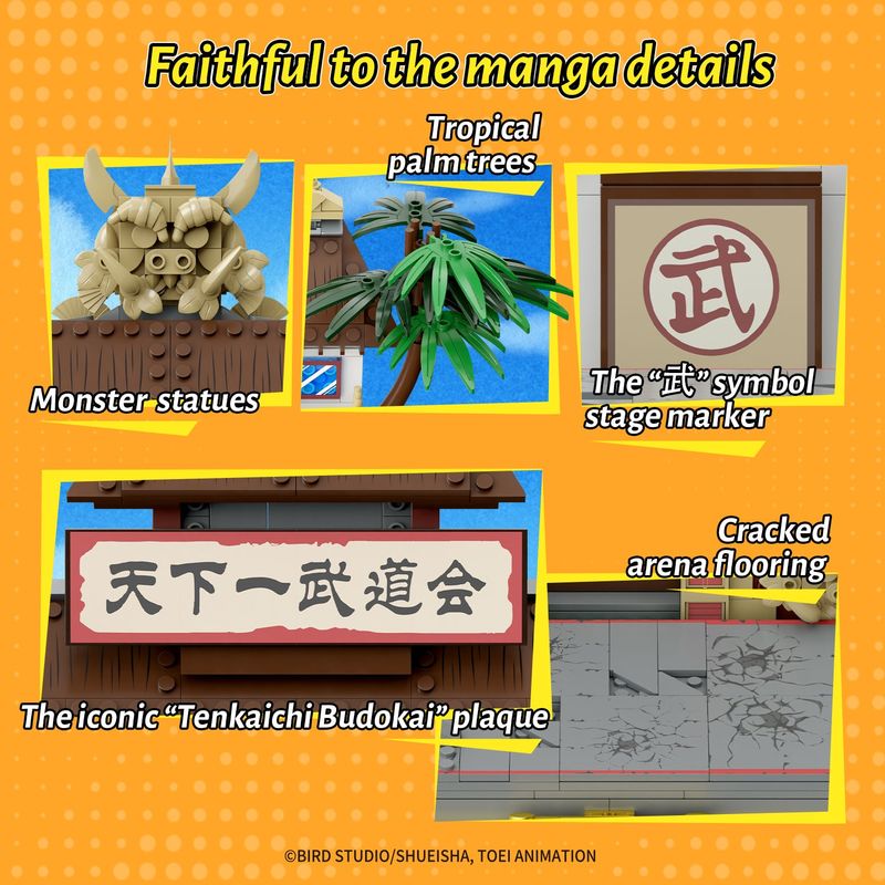 Dragon Ball - Set Ă Construire 87003 Tenkaichi Budokai 38cm - Pantasy