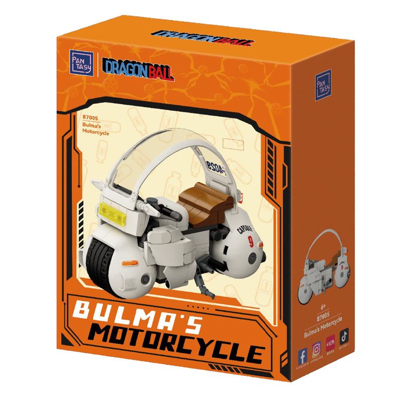 Dragon Ball - Set Ă Construire 87005 Classic Ride Bulma Motorcycle 14,5cm - Pantasy