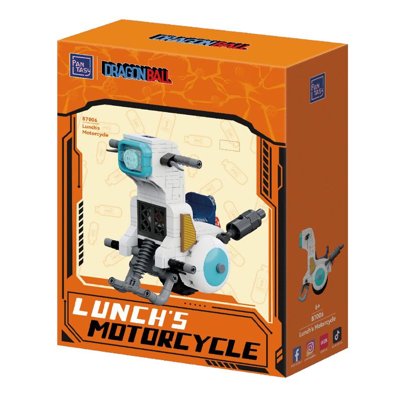 Dragon Ball - Set Ă Construire 87006 Classic Ride Lunch Motorcycle 14,5cm - Pantasy