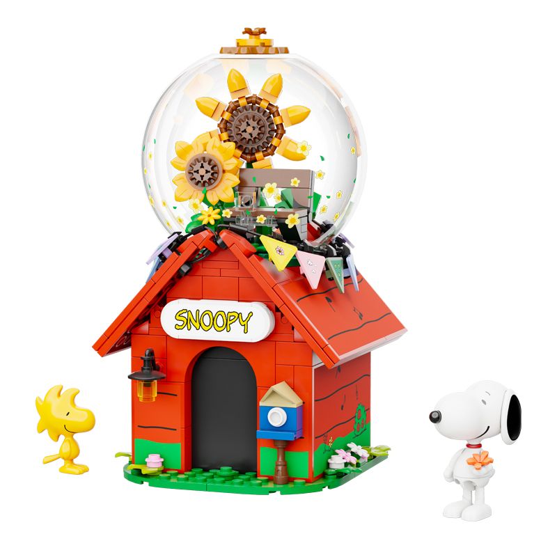 Snoopy - Set à construire Peanuts Red House 18 cm - Pantasy Snoopy - Set à construire Peanuts Red House 18 cm - Pantasy