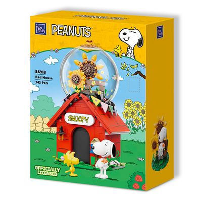 Snoopy -  Set à construire Peanuts Red House 18 cm - Pantasy