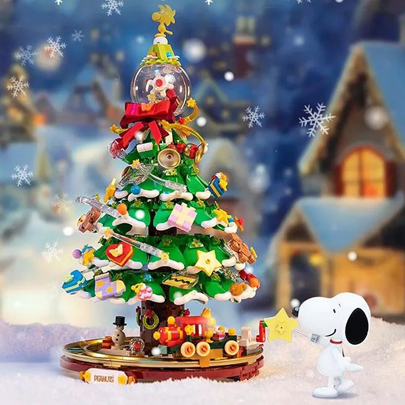 Snoopy - Set à construire Peanuts Christmas Tree 40 cm - Pantasy