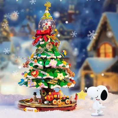 Snoopy - Set à construire Peanuts Christmas Tree 40 cm - Pantasy