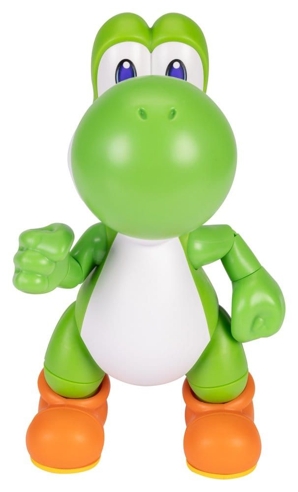 World of Nintendo - Figurine parlante Let's Go! Yoshi! 36 cm - Jakks Pacific World of Nintendo - Figurine parlante Let's Go! Yoshi! 36 cm - Jakks Pacific
