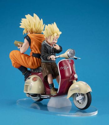 Dragon Ball Z - Diorama Desktop Real Mccoy EX SS Son Goku & SS Son Gohan & Motorbike - Megahouse Dragon Ball Z - Diorama Desktop Real Mccoy EX SS Son Goku & SS Son Gohan & Motorbike - Megahouse