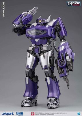 Transformers Bumblebee - Figurine Plastic Model Kit Shockwave 30 cm - Yolopark