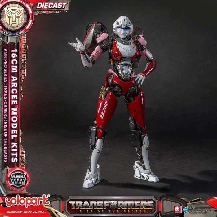 Transformers: Rise of the Beasts - Figurine Model Kit AMK Pro Series Arcee 15 cm - Yolopark