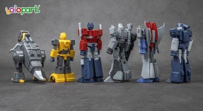 Transformers: Generation One - Assortiment 6 Figurines Plastic Model Kit AMK Mini Series - Yolopark