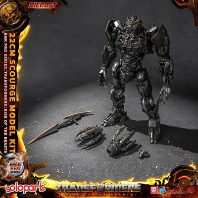 Transformers: Rise of the Beasts - Figurine Model Kit AMK Pro Series Scourge (Oversea Version) 22 cm - Yolopark