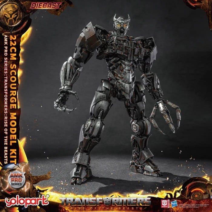 Transformers: Rise of the Beasts - Figurine Model Kit AMK Pro Series Scourge (Oversea Version) 22 cm - Yolopark