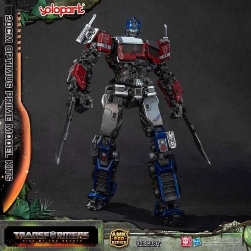 Transformers: Rise of the Beasts - Figurine Plastic Model Kit AMK Pro Series Optimus Prime (Oversea Version) 20 cm - Yolopark
