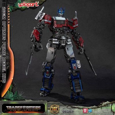 Transformers: Rise of the Beasts - Figurine Plastic Model Kit AMK Pro Series Optimus Prime (Oversea Version) 20 cm - Yolopark