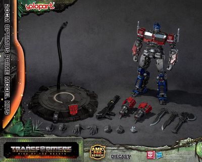 Transformers: Rise of the Beasts - Figurine Plastic Model Kit AMK Pro Series Optimus Prime (Oversea Version) 20 cm - Yolopark