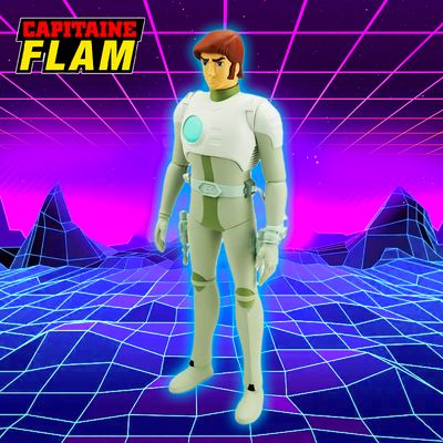 Capitaine Flam - Figurine Curtis Newton 23cm Boite Fr - HL Pro