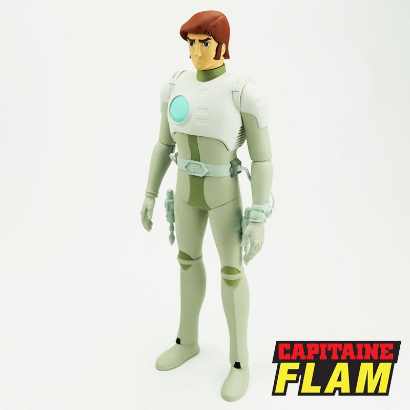 Capitaine Flam - Figurine Curtis Newton 23cm Boite Fr - HL Pro