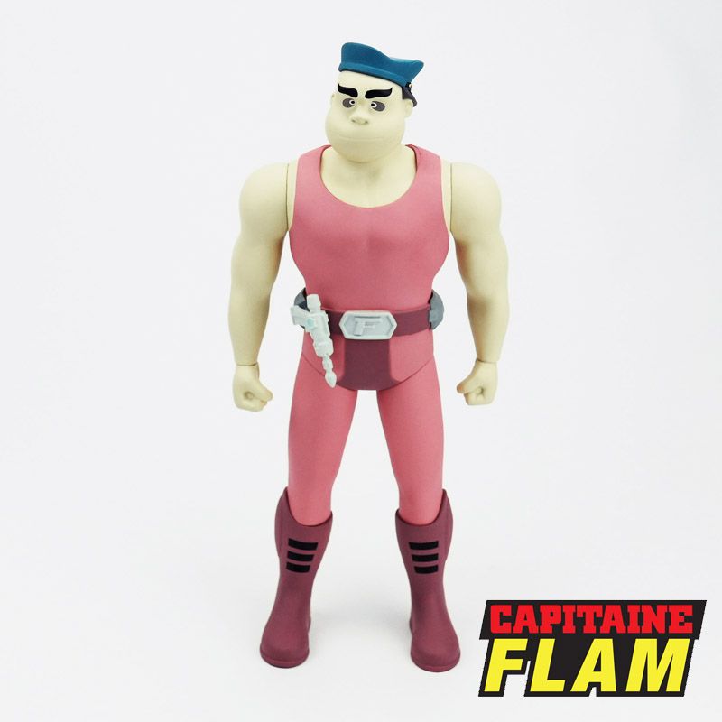 Capitaine Flam - Figurine Mala 20cm Boite Fr - HL Pro