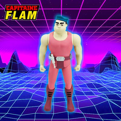 Capitaine Flam - Figurine Mala 20cm Boite Fr - HL Pro