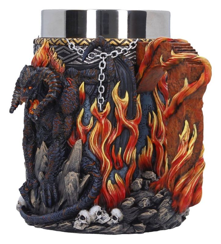 Le Seigneur des Anneaux chope Balrog 15 cm - Nemesis Now