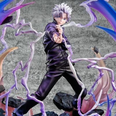 Jujutsu Kaisen - statuette PVC DX Satoru Gojo Kyoshiki Murasaki Ver. 26 cm - Megahouse