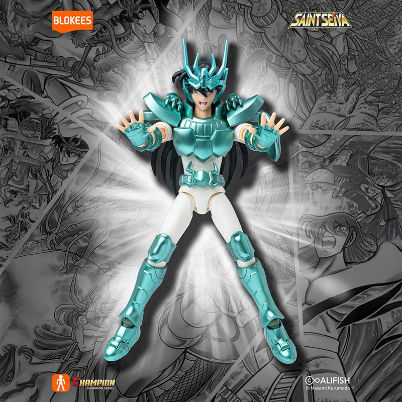 Saint Seiya - Model Kit Champion Class Dragon Shiryu - Blokees Saint Seiya - Model Kit Champion Class Dragon Shiryu - Blokees
