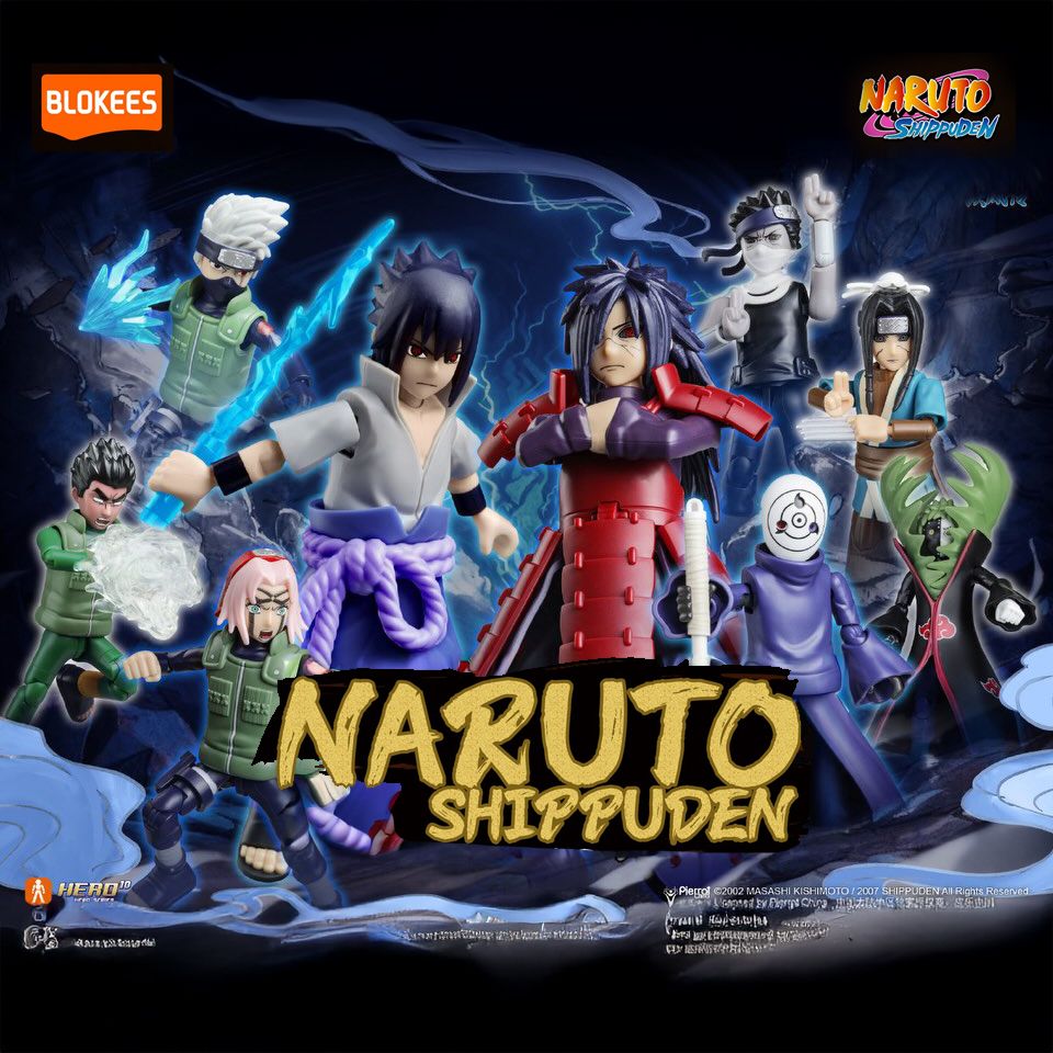Naruto - Assortiment 9 Boites Mystères Galaxy Version 04 War Begins - Blokees Naruto - Assortiment 9 Boites Mystères Galaxy Version 04 War Begins - Blokees