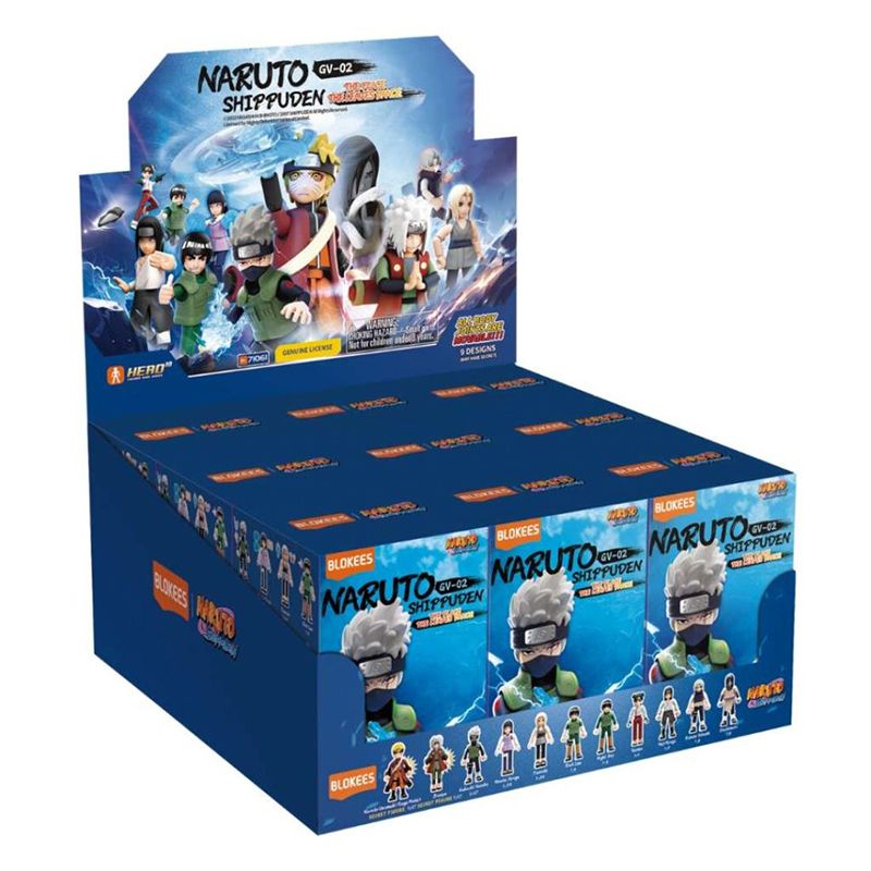 Naruto - Assortiment 9 Boites Mystères Galaxy Version 02 Ultimate Bond - Blokees
