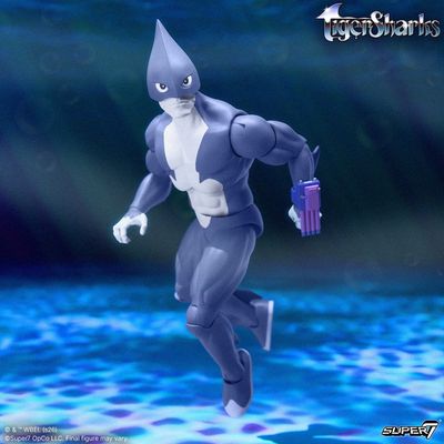 TigerSharks - Figurine Ultimates Wave 01 Mako (Hybrid) 18 cm - Super7