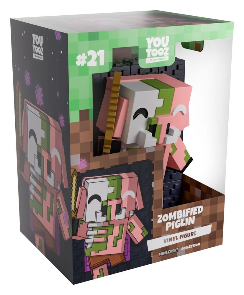 Minecraft Vinyl - Figurine Zombified Piglin 13 cm - Youtooz Minecraft Vinyl - Figurine Zombified Piglin 13 cm - Youtooz