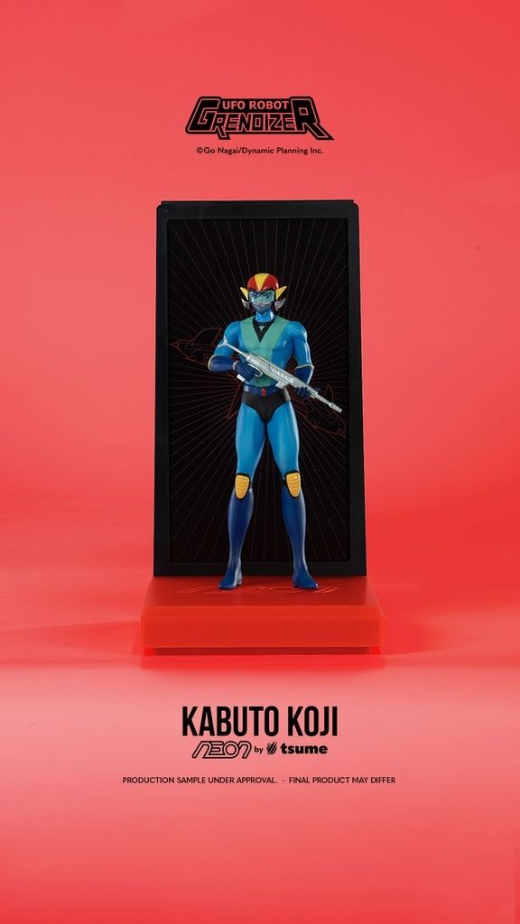 Goldorak - Figurine NEON by Tsume Alcor (Koji Kabuto) - Tsume