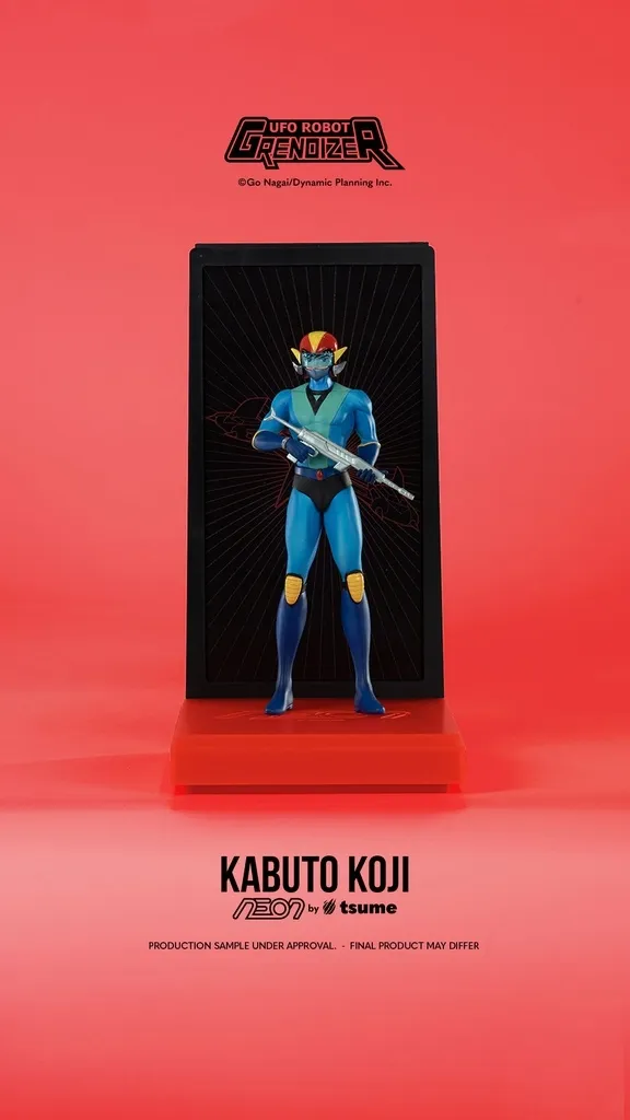 Goldorak - Figurine NEON by Tsume Alcor (Koji Kabuto) - Tsume